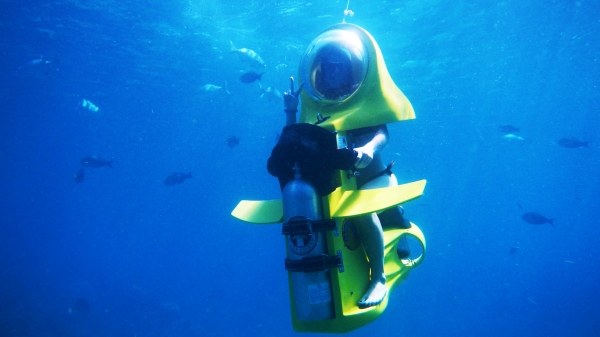 峇里島海底總動員金銀島傳奇潛水摩托車五天